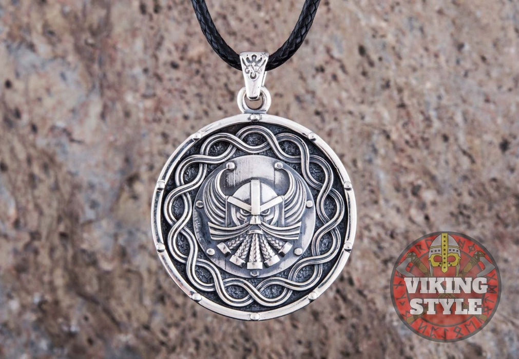 Allfather Pendant Odin, 925 Silver — VikingStyle