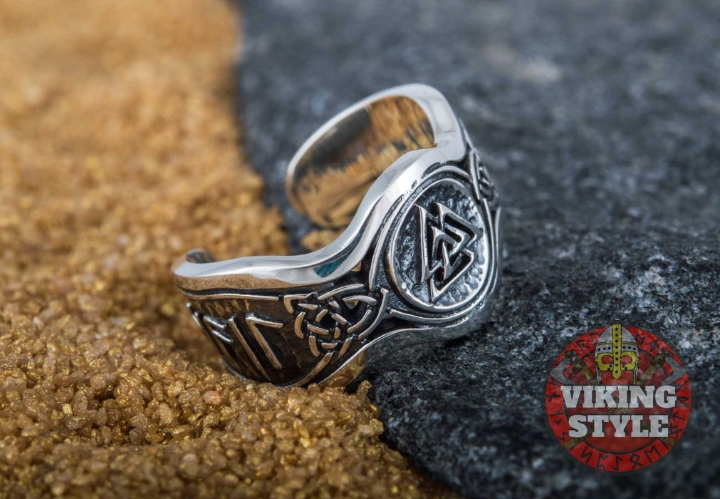 Valknut Ring II - Odin Collection, 925 Silver
