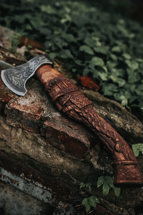 Handmade Viking Axe - Warrior-VikingStyle