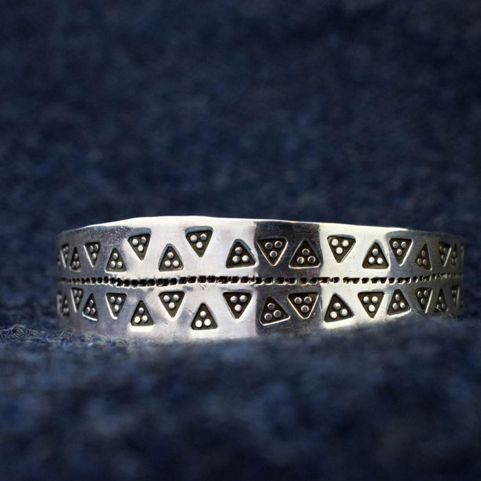 Viking Bracelets - Triangular Cuff Bracelet