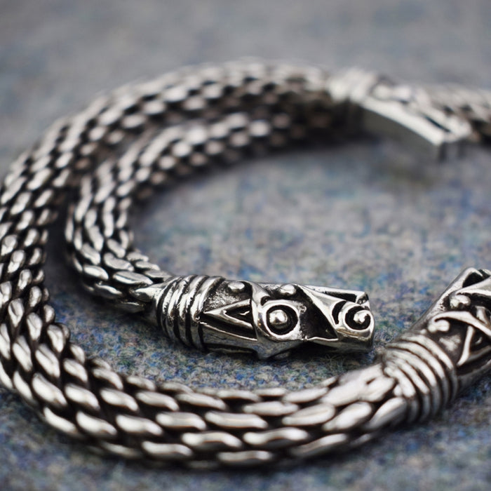 Large & Chunky Viking Dragon Bracelet