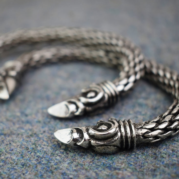 Viking Bracelet - Large Huginn & Muninn Bracelet