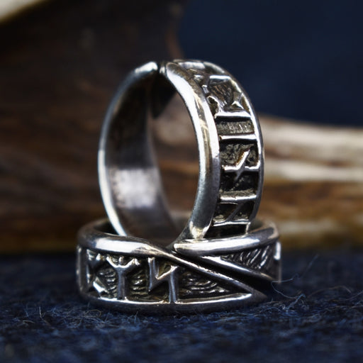 Silver Rune Ring