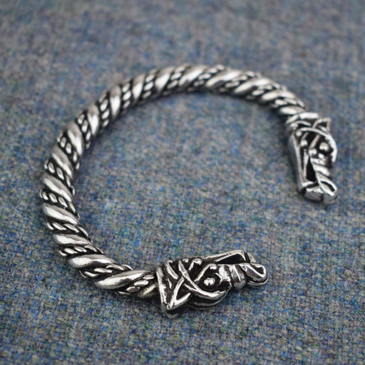 Large Viking Wolf Bracelet