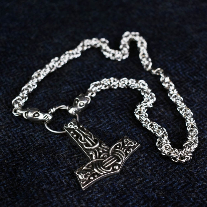 Faroese Thor's Hammer with King's Chain