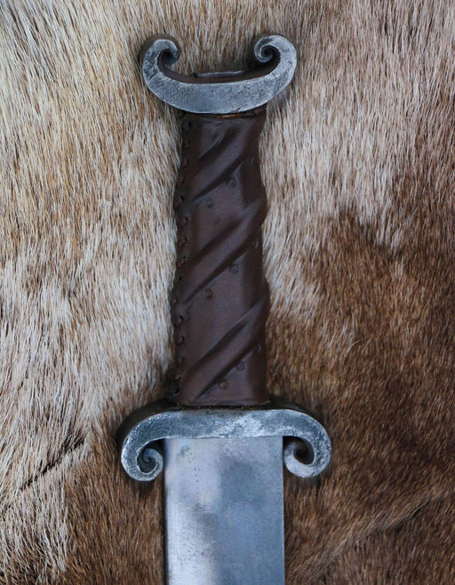Hand forged Viking Short Sword-VikingStyle