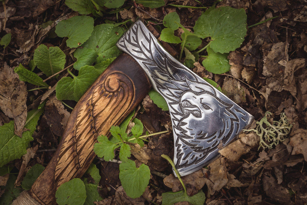 Handmade Viking Axe - Eagle-VikingStyle