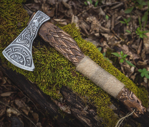 Handmade Viking Axe - Fenrir