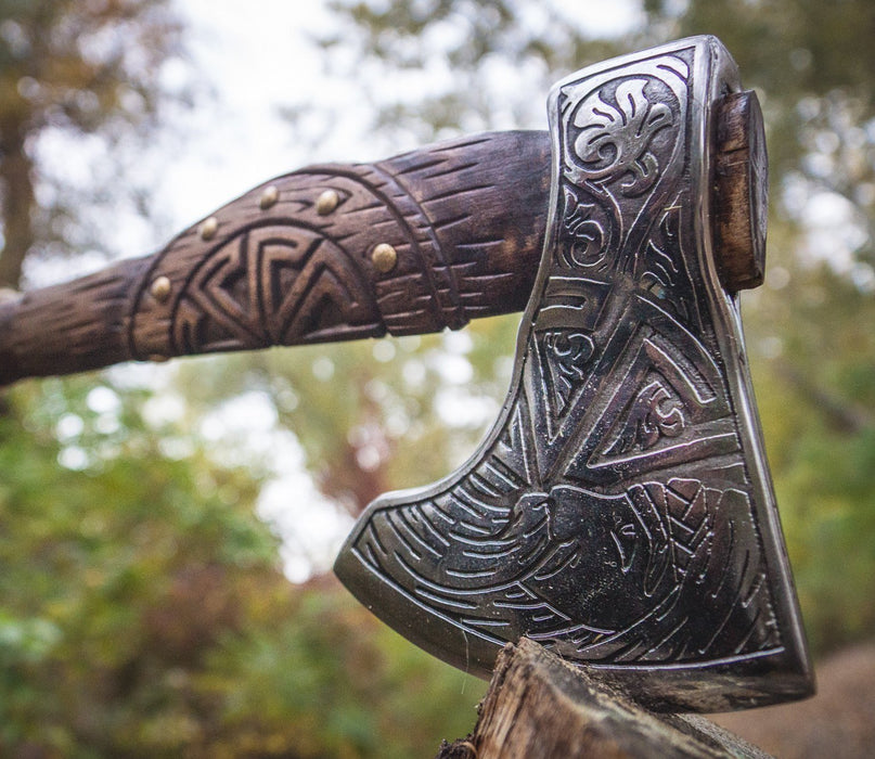 Handmade Viking Axe - Kolovrat-VikingStyle