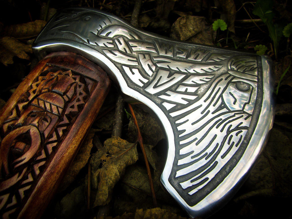 Handmade Viking Axe - Odin-VikingStyle