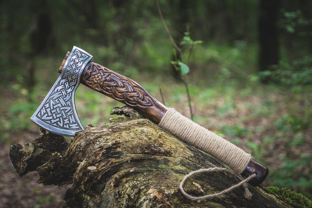 Handmade Viking Axe - Viking Symbol-VikingStyle