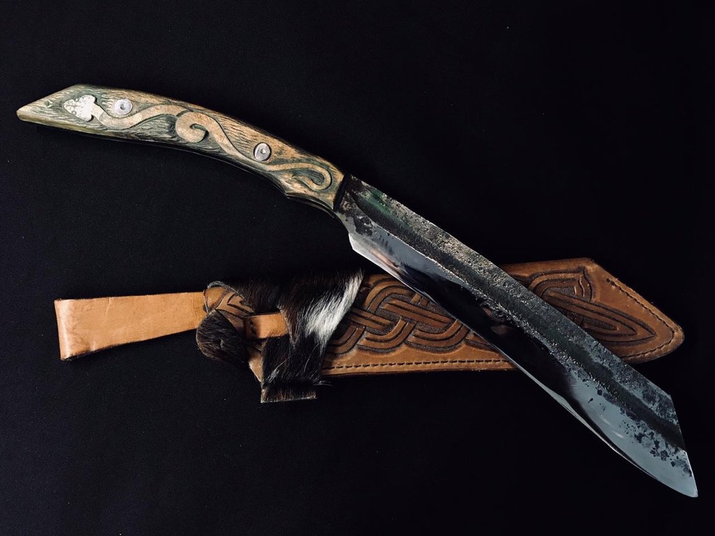 Viking Seax - Hand Forged Real Viking Seax for Sale — VikingStyle