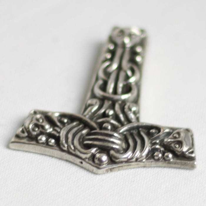 Silver Faroese Thor's Hammer Pendant