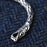 Small Silver Dragon Bracelet